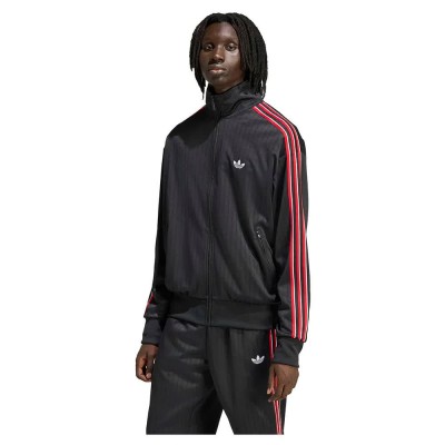 блуза,мъжки,пуловери,adidas,originals,firebird,loose,pinstripes,full,zip,sweatshirt,black,(black)