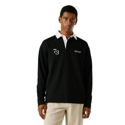 дамски,блузи,с,яка,мъжки,блузи,с,яка,pepe,jeans,cameron,polo,black,(black)