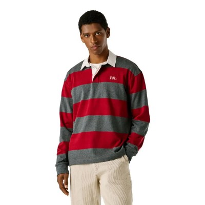 дамски,блузи,с,яка,мъжки,блузи,с,яка,pepe,jeans,craig,long,sleeve,polo,red,grey,(currant,red)
