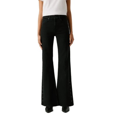 дамски,панталони,pepe,jeans,flare,willa,high,waist,jeans,black,(denim,black)