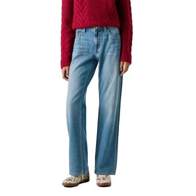 дамски,панталони,pepe,jeans,pl20490263a1,loose,st,nicky,low,waist,jeans,blue,(denim)