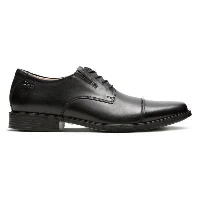 обувки,мъжки,обувки,clarks,shoes,tilden,cap,shoes,black,(black)