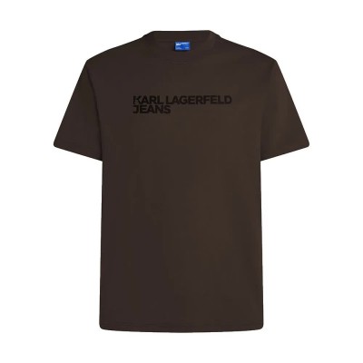 тениска,мъжки,тениски,дамски,тениски,karl,lagerfeld,a1m17002,regular,essential,short,sleeve,t,shirt,brown,(chocolate,torte)