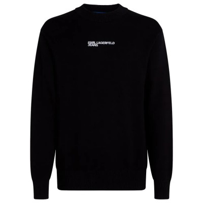блуза,мъжки,пуловери,karl,lagerfeld,a1m18049,logo,sweater,black,(black)