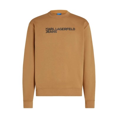 блуза,мъжки,пуловери,karl,lagerfeld,jeans,a1m20001,regular,essential,logo,sweatshirt,brown,(chipmunk)