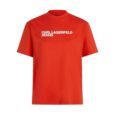 тениска,мъжки,тениски,дамски,тениски,karl,lagerfeld,jeans,a1w17005,regular,essential,short,sleeve,t,shirt,red,(poinciana)