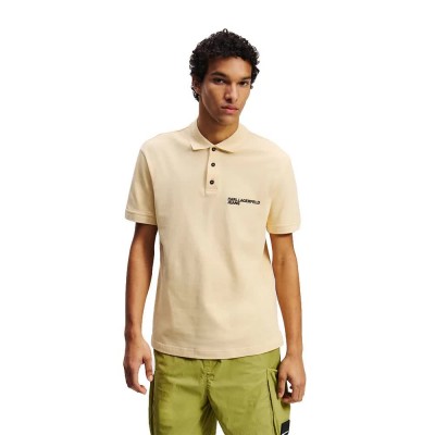 мъжки,блузи,с,яка,karl,lagerfeld,a2m17094,regular,pique,short,sleeve,polo,beige,(wood,ash)