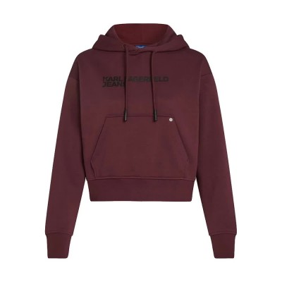 суичър,дамски,блузи,karl,lagerfeld,a2w20053,regular,logo,hoodie,purple,(zinfandel)