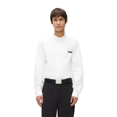риза,с,дълъг,ръкав,мъжки,ризи,karl,lagerfeld,a3m16005,poplin,long,sleeve,shirt,white,(white)