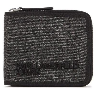 портфейли,и,портмонета,karl,lagerfeld,a3m32078,washed,utility,z,a,wallet,black,(washed,black)