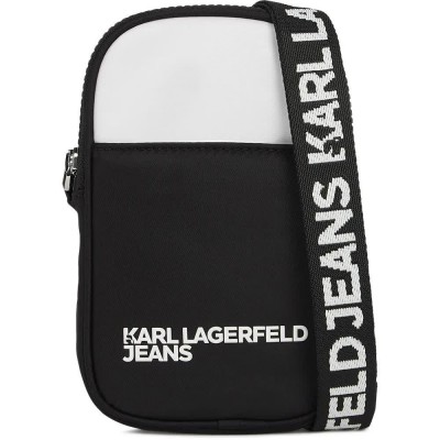 чанти,за,през,рамо,karl,lagerfeld,a3m32085,essential,crossbody,black,(white,black)