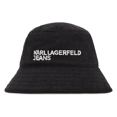 шапка,всички,шапки,karl,lagerfeld,a3m33107,bucket,hat,black,(black,denim)
