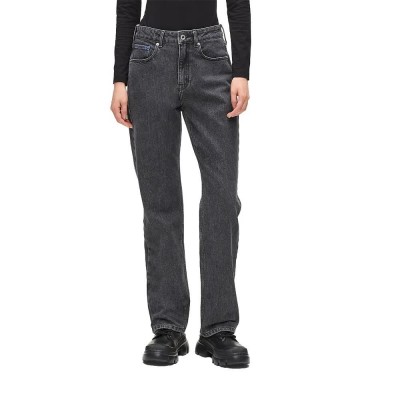 дънки,дамски,панталони,karl,lagerfeld,a3w10003,hr,straight,jeans,grey,(stone,black)