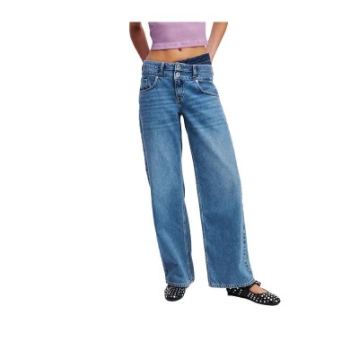 дънки,мъжки,панталони,дамски,панталони,karl,lagerfeld,jeans,a3w10072,relaxed,fit,jeans,blue,(mid,blue,blocked)