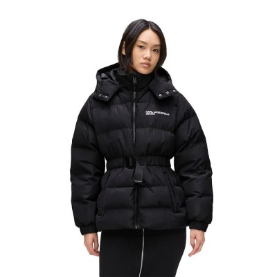 яке,мъжки,якета,дамски,якета,и,палта,karl,lagerfeld,a3w15023,belted,puffer,jacket,black,(black)