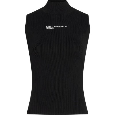 потник,дамски,топове,karl,lagerfeld,a3w18013,sleeveless,top,black,(black)