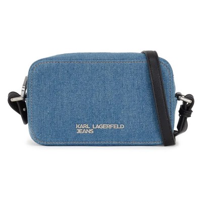 чанта,за,през,рамо,всички,чанти,karl,lagerfeld,a3w30328,logo,small,denim,shoulder,bag,blue,(bright,blue,marble)