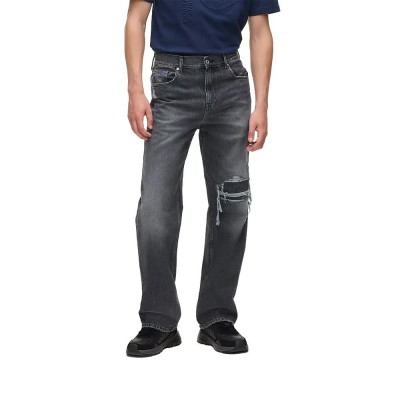 дънки,мъжки,панталони,дамски,панталони,karl,lagerfeld,jeans,a4m10066,relaxed,fit,jeans,grey,(black,destructed)