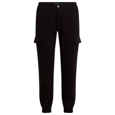 панталони,мъжки,панталони,karl,lagerfeld,a4m10103,slim,cargo,pants,black,(black)