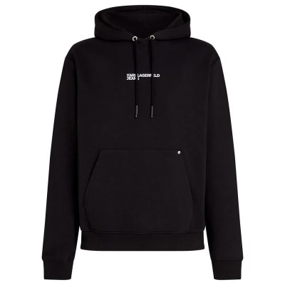 суичър,мъжки,пуловери,karl,lagerfeld,a4m20063,regular,vertical,logo,hoodie,black,(black)