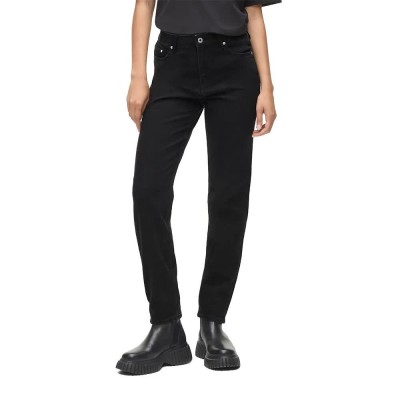 дънки,мъжки,панталони,дамски,панталони,karl,lagerfeld,jeans,a4w10037,mom,jeans,black,(minimal,washed,black)