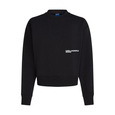 блуза,дамски,блузи,karl,lagerfeld,a4w20003,regular,bandana,sweatshirt,black,(black)