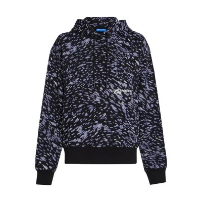 суичър,дамски,блузи,karl,lagerfeld,a4w20009,relaxed,aop,lights,hoodie,black,(digital,light,aop)