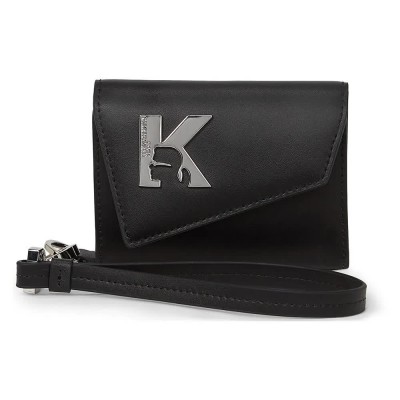 портфейли,и,портмонета,karl,lagerfeld,a4w30164,geo,w,string,wallet,black,(black)