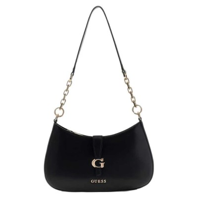 чанта,за,през,рамо,всички,чанти,guess,carrie,top,shoulder,bag,black,(black)