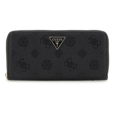 портфейли,и,портмонета,guess,cresidia,ii,slg,large,wallet,black,(black,logo)