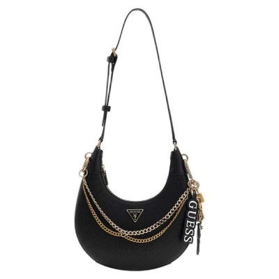 чанта,за,през,рамо,всички,чанти,guess,davina,shoulder,bag,black,(black)