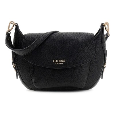 чанта,за,през,рамо,всички,чанти,guess,marsha,flap,shoulder,bag,black,(black)