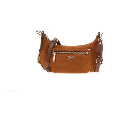 чанта,всички,чанти,guess,marsha,mini,bag,brown,(cognac)