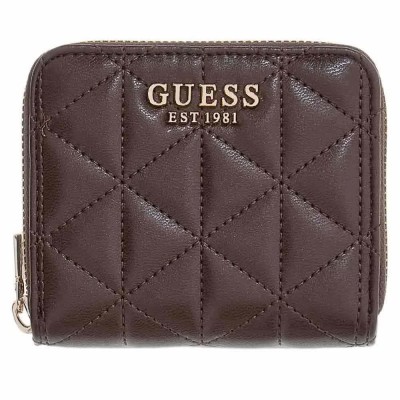 портфейли,и,портмонета,guess,paisleigh,slg,small,wallet,brown,(espresso)