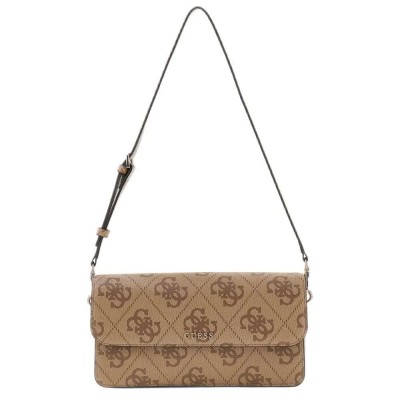 чанта,за,през,рамо,всички,чанти,guess,sadie,flap,shoulder,bag,brown,(latte,logo)