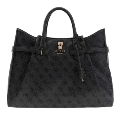 чанта,всички,чанти,guess,yesba,satchel,bag,black,(coal,logo)