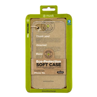 други,аксесоари,muvit,for,change,iphone,16e,phone,case,clear,(clear)