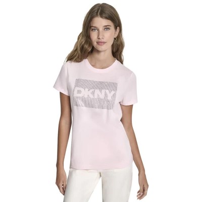 тениска,мъжки,тениски,дамски,тениски,dkny,dj6t1701,boxy,fit,short,sleeve,t,shirt,pink,(pink,moon,silver)