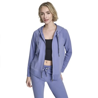 блуза,дамски,блузи,dkny,dp6j9510,full,zip,sweatshirt,blue,(bluestone)