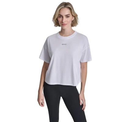 тениска,мъжки,тениски,дамски,тениски,dkny,metallic,bubble,logo,short,sleeve,t,shirt,white,(white)