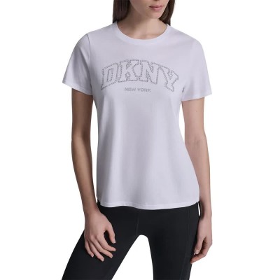 тениска,мъжки,тениски,дамски,тениски,dkny,ny,logo,short,sleeve,t,shirt,white,(white)