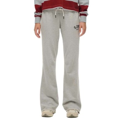 анцуг,дамски,панталони,superdry,athletic,embroidered,flare,sweat,pants,grey,(grey,marl)