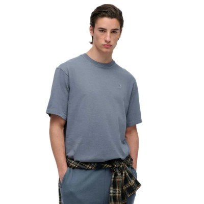 тениска,мъжки,тениски,дамски,тениски,superdry,blank,oversized,short,sleeve,t,shirt,grey,(flint,stone,blue,grey)