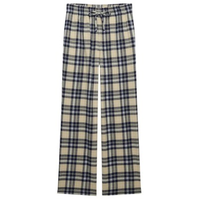 панталони,дамски,панталони,superdry,check,elastic,dress,pants,beige,(cream,navy,check)