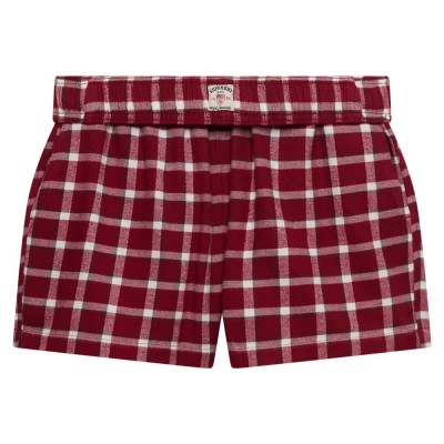 къси,панталони,дамски,панталони,superdry,check,elastic,shorts,red,(burgundy,check)