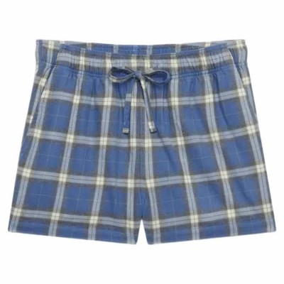 къси,панталони,дамски,панталони,superdry,check,elastic,shorts,blue,(navy,green,check)