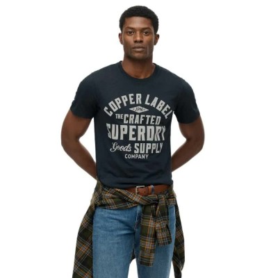тениска,мъжки,тениски,дамски,тениски,superdry,copper,label,relaxed,short,sleeve,t,shirt,grey,(eclipse,navy)