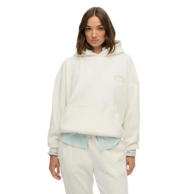 суичър,дамски,блузи,superdry,country,club,velour,relaxed,hoodie,white,(off,white)