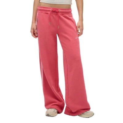анцуг,дамски,панталони,superdry,essential,logo,straight,sweat,pants,pink,(holly,berry,red)