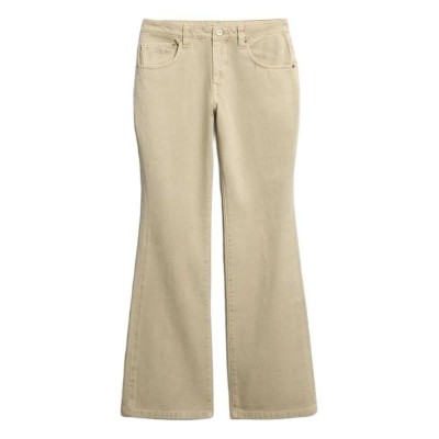 панталони,дамски,панталони,superdry,flare,pants,beige,(oat,bran)